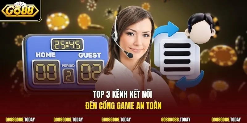 liên hệ Go88 2 Sunwin Top 3 kênh kết nối đến cổng game an toàn